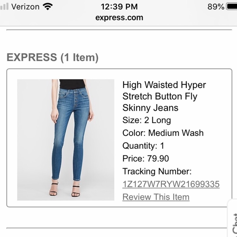 Express high rise ankle legging hyper stretch 0